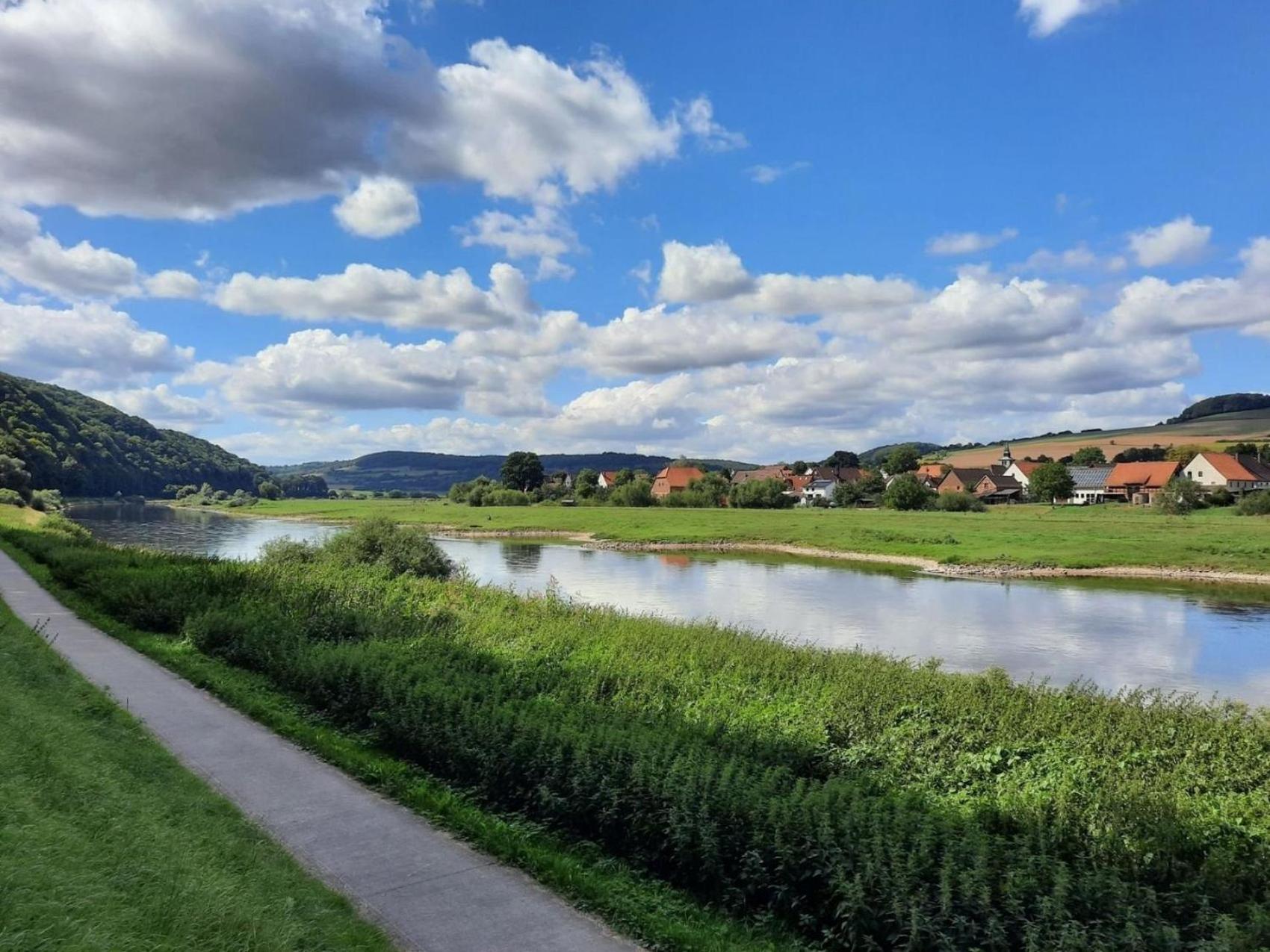 Urlaub Mit Hund In Bodenwerder Apartment Exterior foto