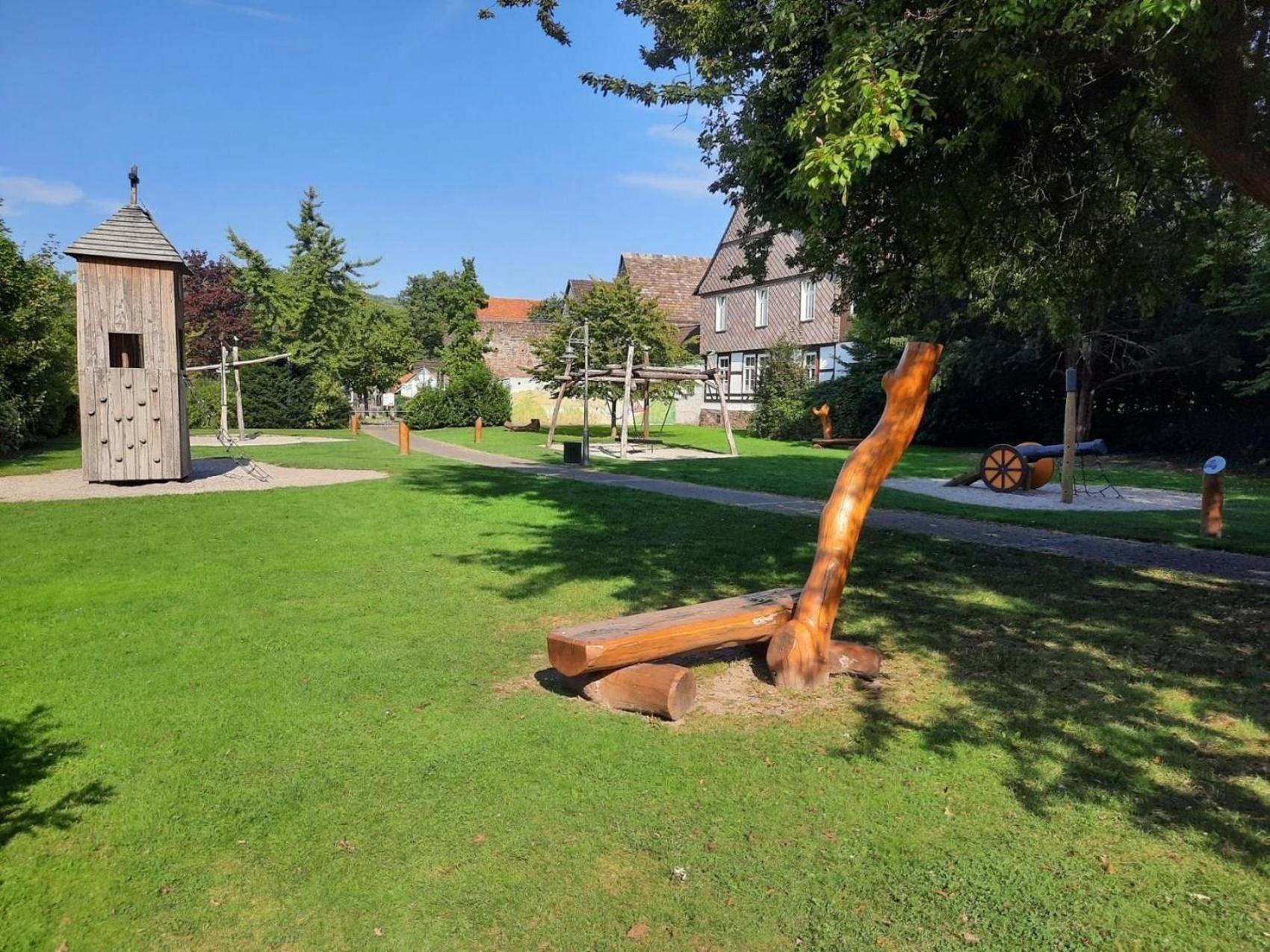 Urlaub Mit Hund In Bodenwerder Apartment Exterior foto